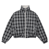 REVERSIBLE PLAID JACKET