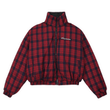 REVERSIBLE PLAID JACKET