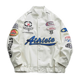 ATHLETE RACING LEATHER JACKET