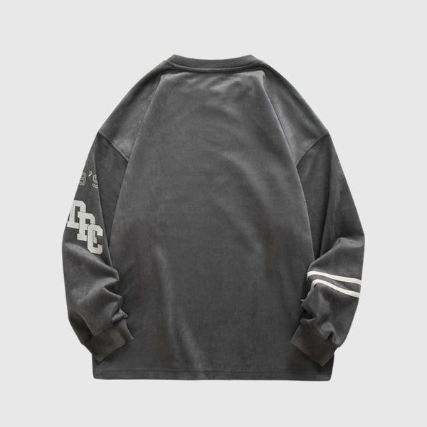 Eski Spor Grafik Sweatshirt