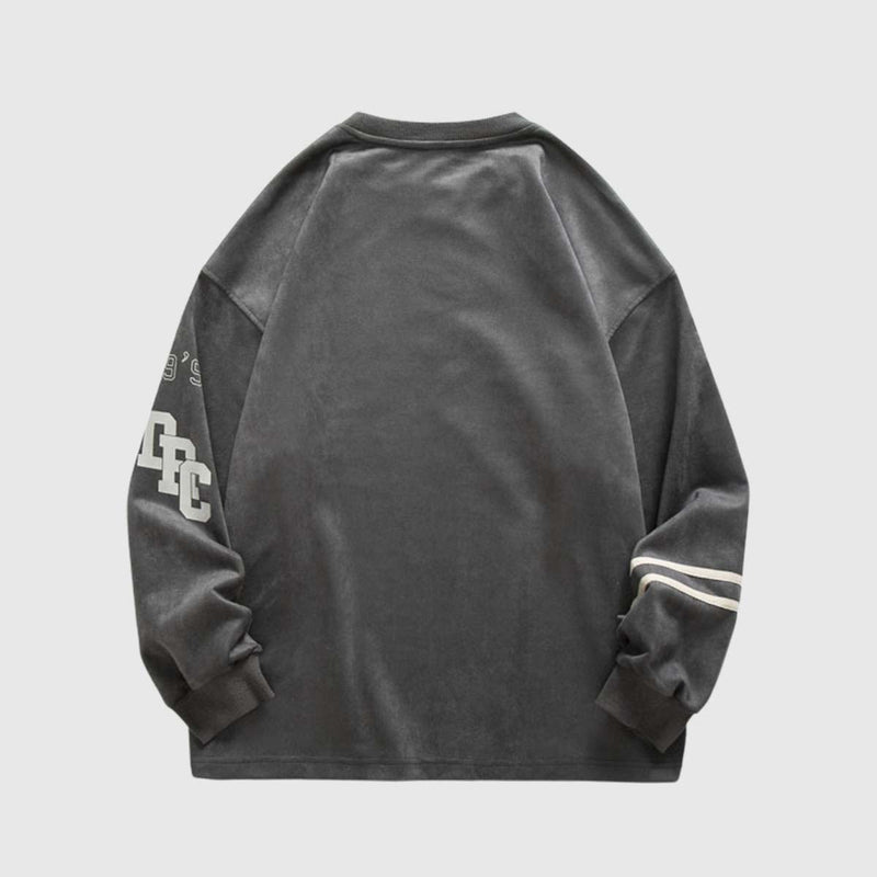 Eski Spor Grafik Sweatshirt