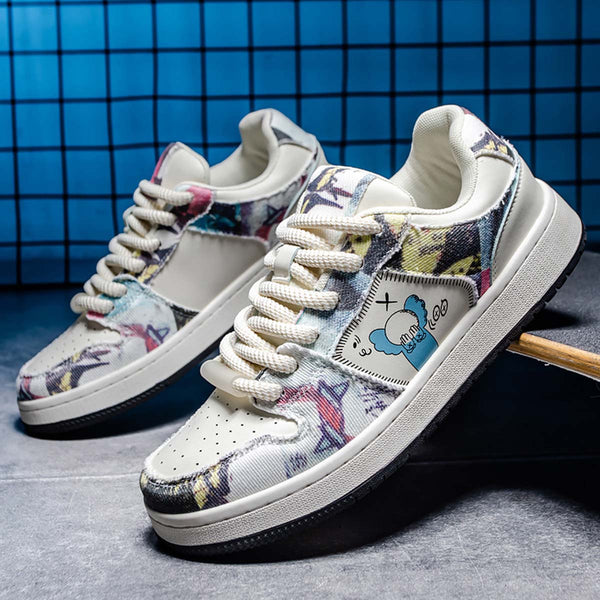 Kent Kanvas Graffiti Sneaker'ları