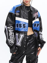 BLACK LEATHER VG JACKET