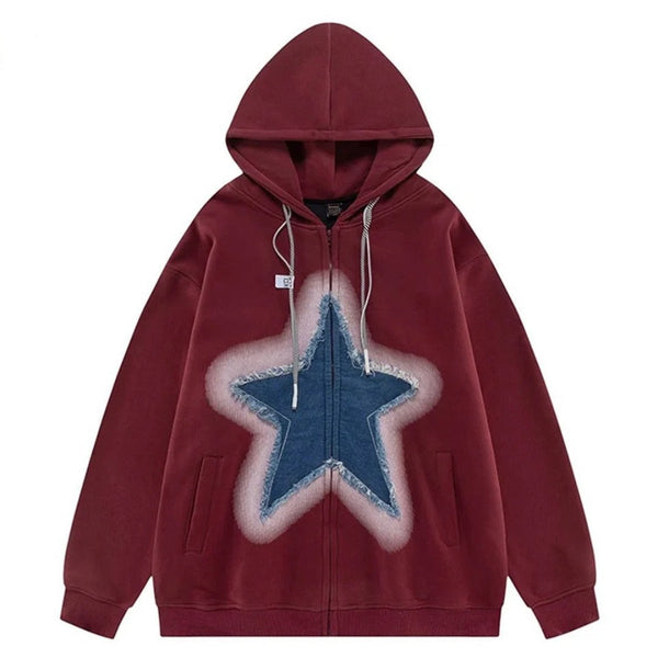 STARLIGHT PATCHWORK UNISEX HOODIE