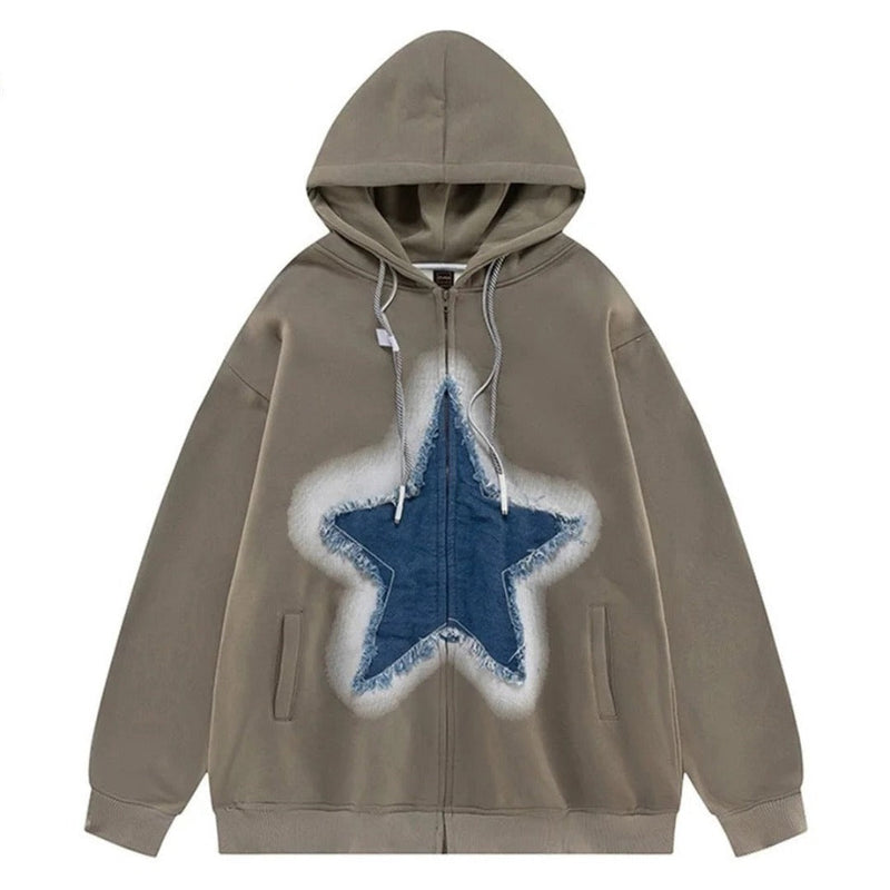 STARLIGHT PATCHWORK UNISEX HOODIE