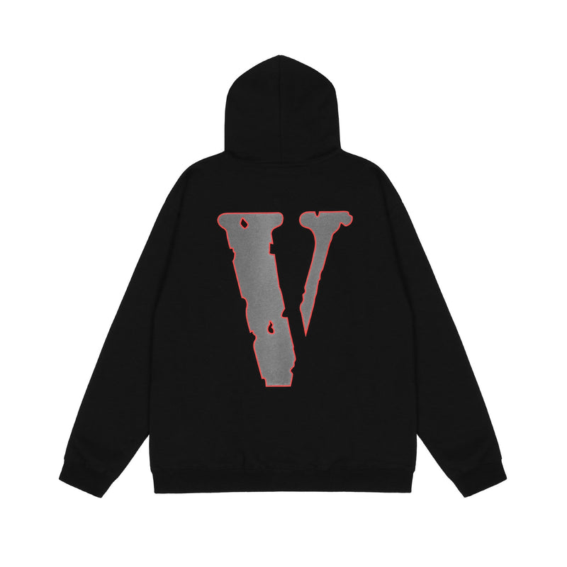 VLONE FAST Baskı Kapüşonlu Sweatshirt