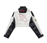 BIKER CROPPED MOTORCYCLE CEKET