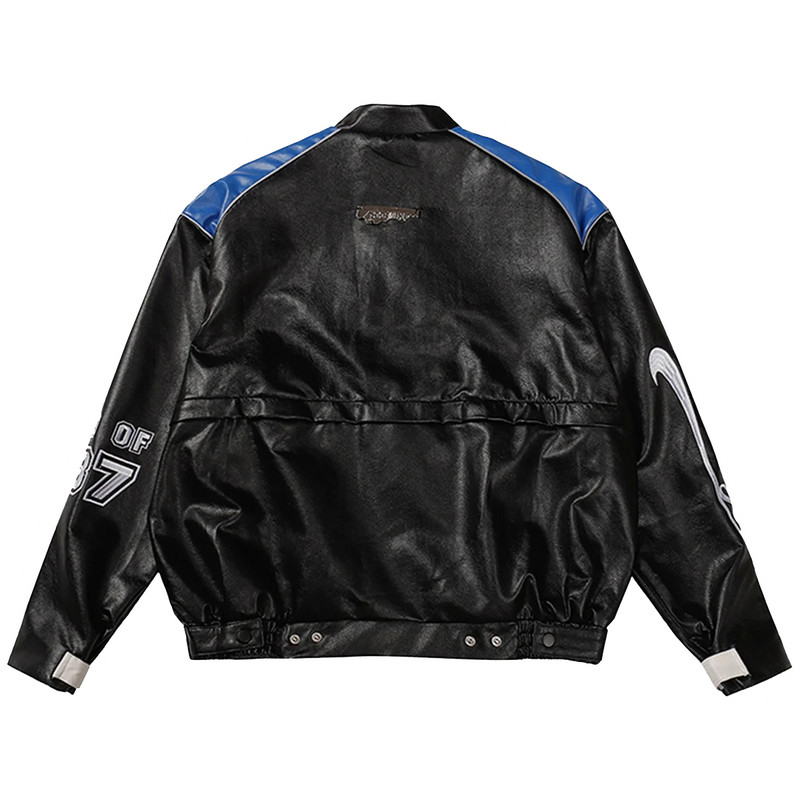 BLACK LEATHER VG JACKET