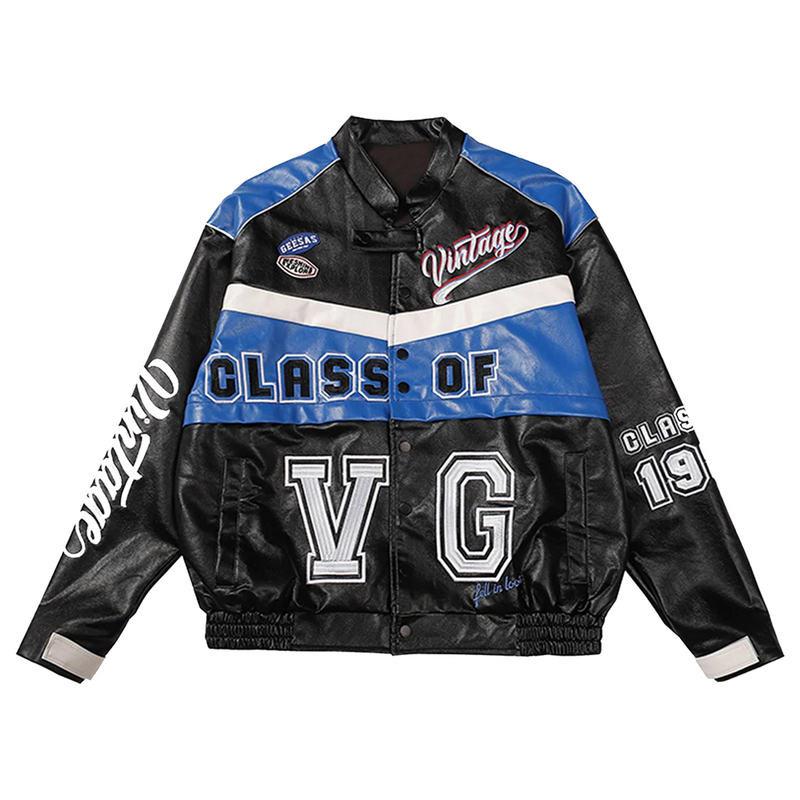 BLACK LEATHER VG JACKET