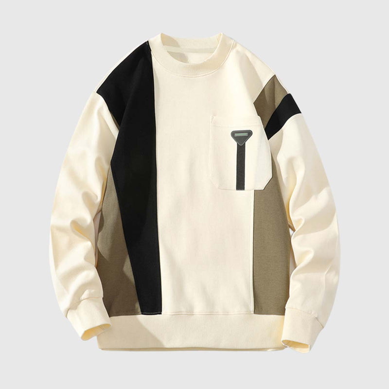 CHTC Renk Bloklu Sweatshirt