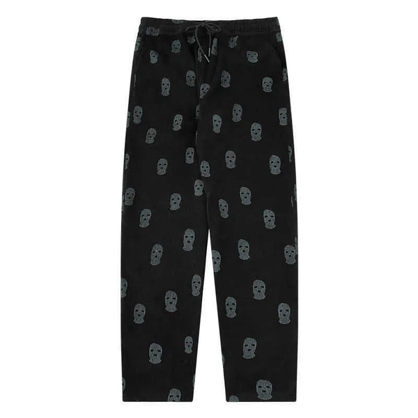 Black Skull Denim Pantolon