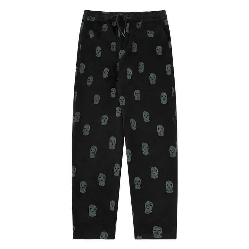 Black Skull Denim Pantolon